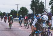 Cyclists Race