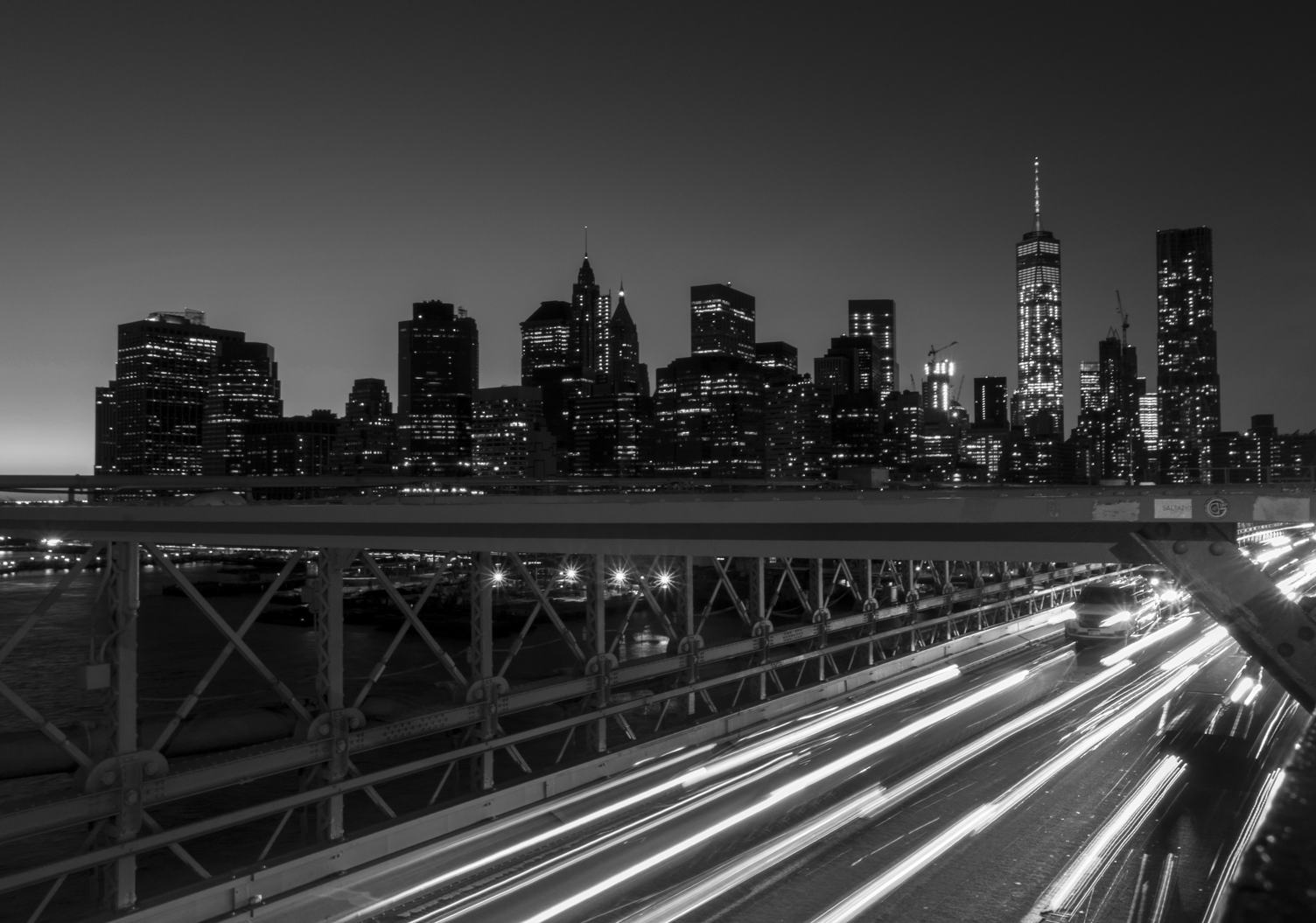 Brooklyn Bridge - New York at Night