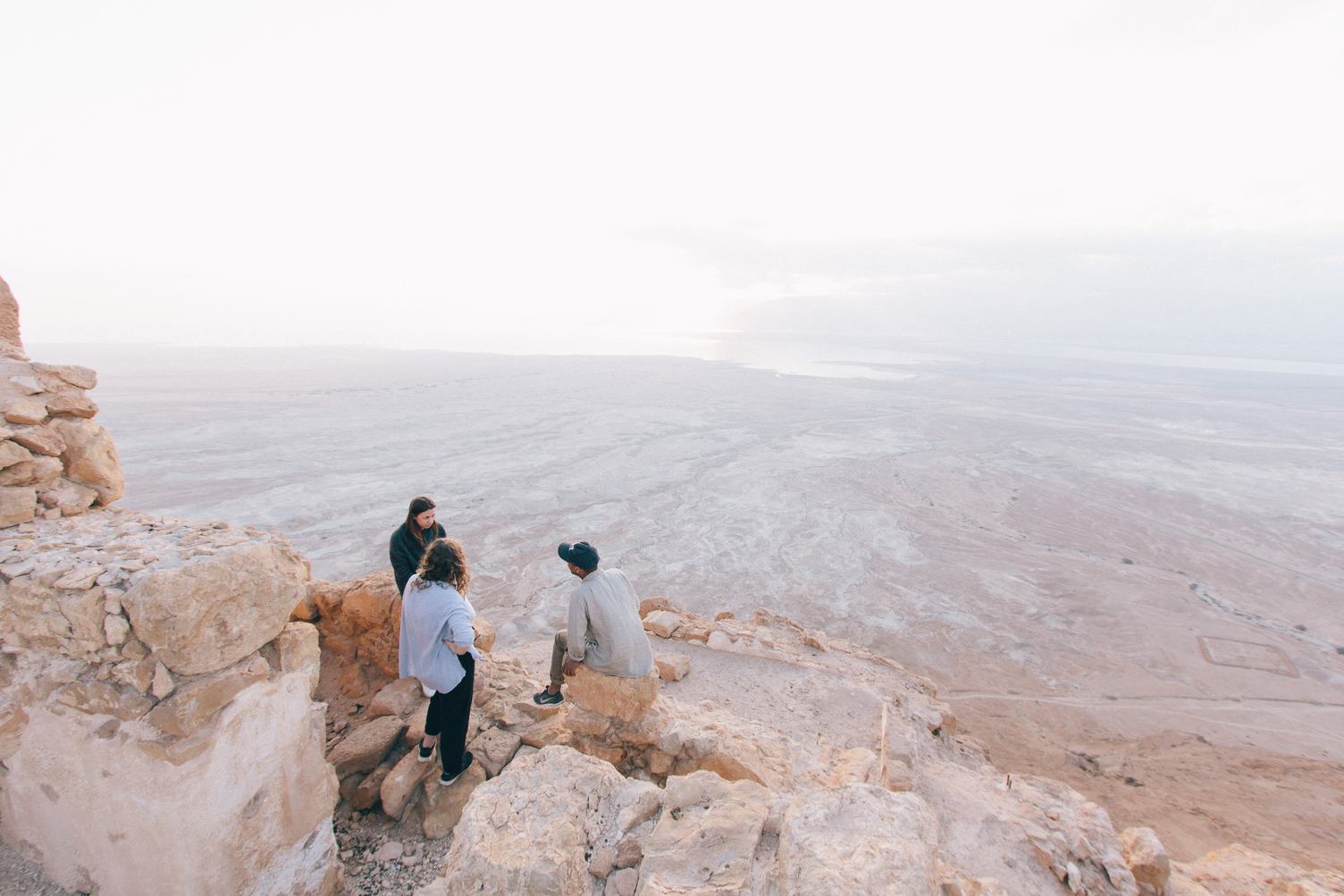 Guys in a Desert