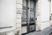 Old Entrance Portals Viewed from the Street