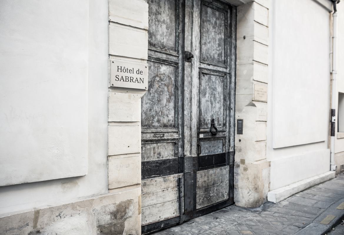 Free Photo: Old Entrance Portals Viewed from the Street