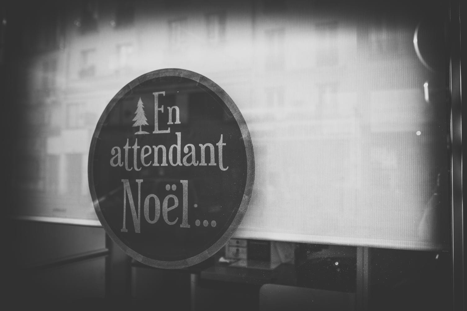 Storefront with Closed Blind