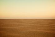 Yellow Desert Sand and Sky