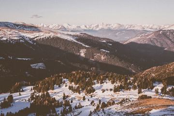 Winter Mountains Panorama