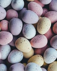 Mini Speckled Easter Eggs in Pastel Colors