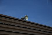 Megaphone on Nice Blue Sky