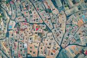 Aerial Photography of City Roofs