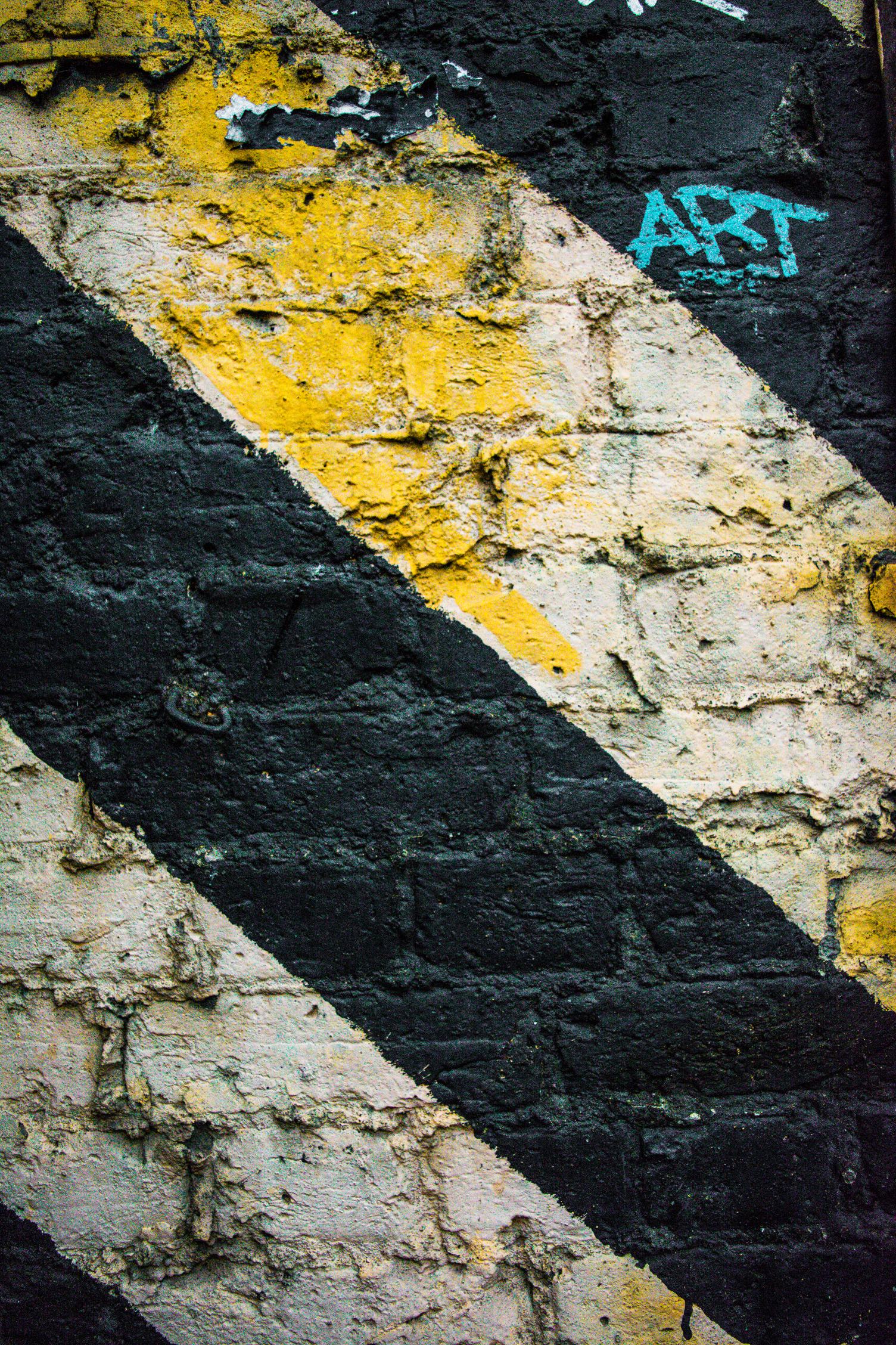 Painted Brick Wall Texture