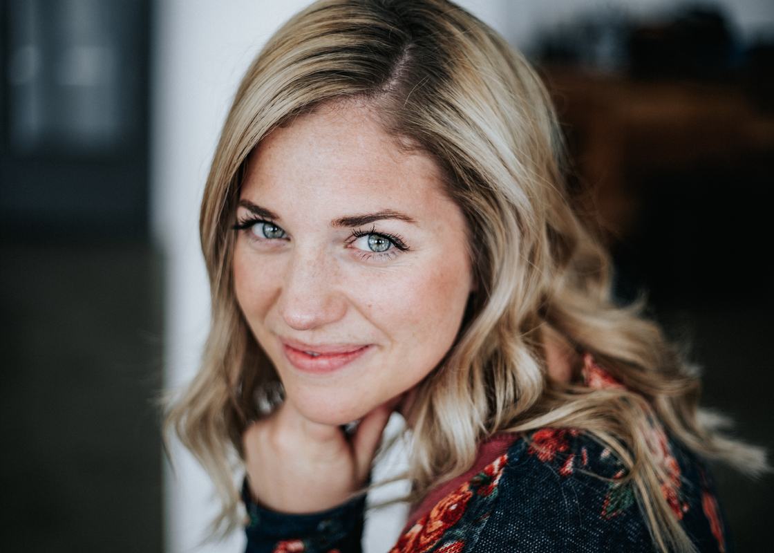 Free Photo: Portrait of a Blonde Woman Smiling