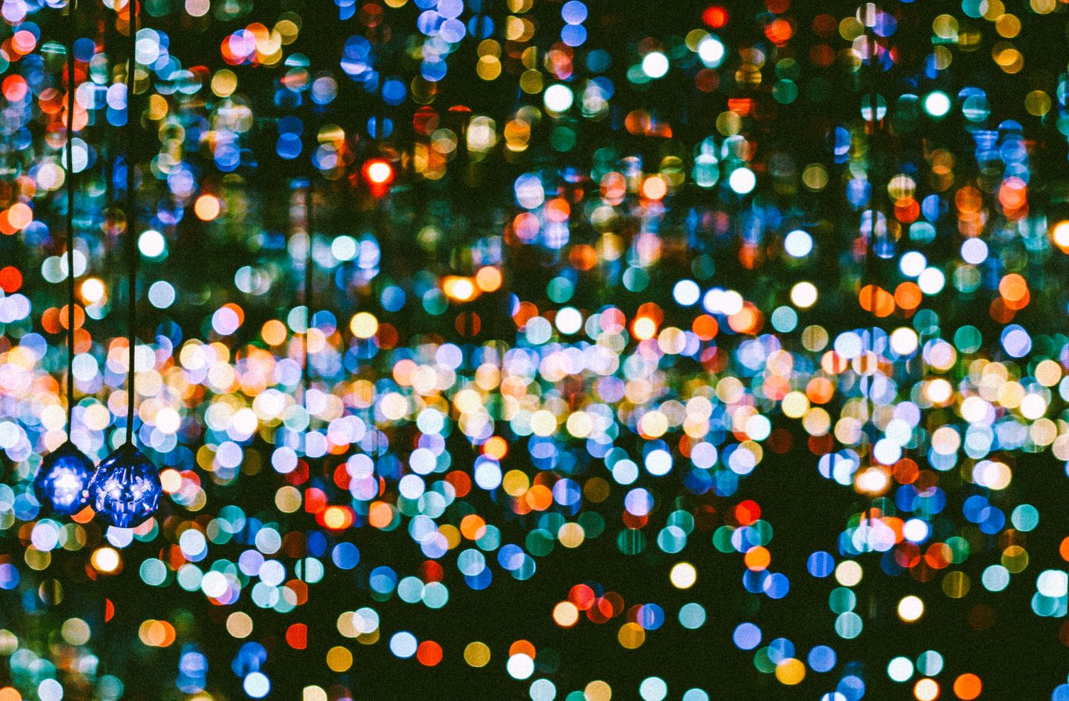 Colorful Blurred Bokeh Background