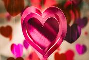 Pink Hearts Decoration