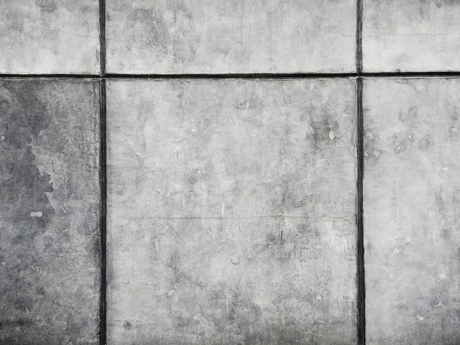 Old Tiled Gray Wall Texture