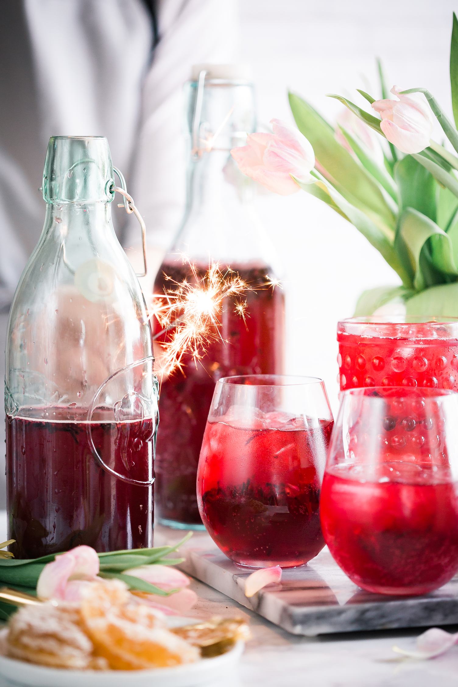Homemade Refreshing Fruit Beverage