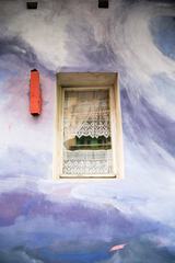 Small Window in a Painted Wall