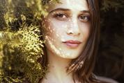 Close Up Portrait of a Beautiful Brunette Woman