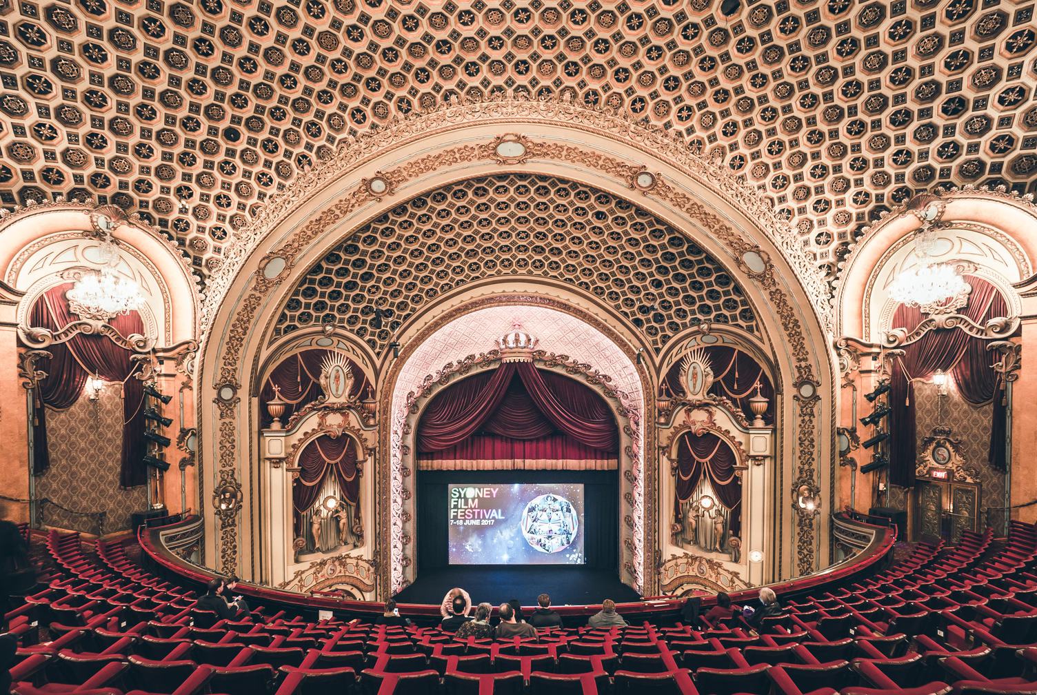 Interior Ceiling and Stage from the Balcony, State Theatre, Sdney