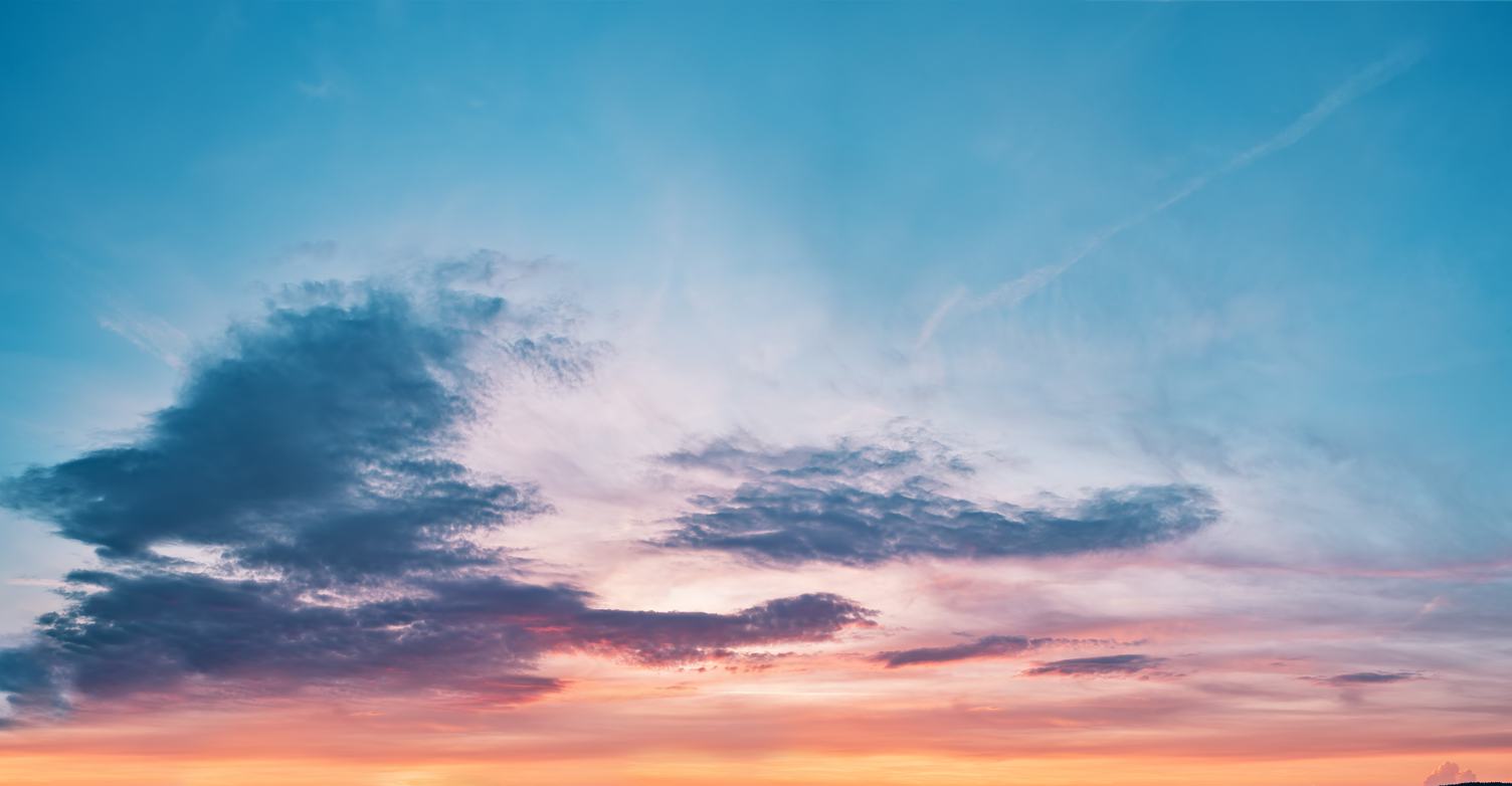 Sky Background with a Pastel Gradient