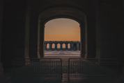 Palace Cloisters in the Evening
