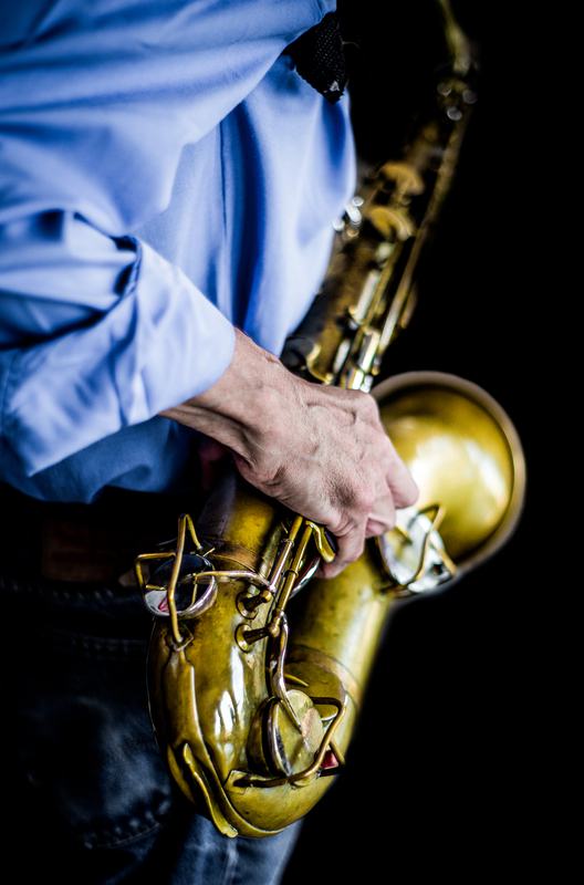 Free Photo: Saxophonist Playing Jazz Music