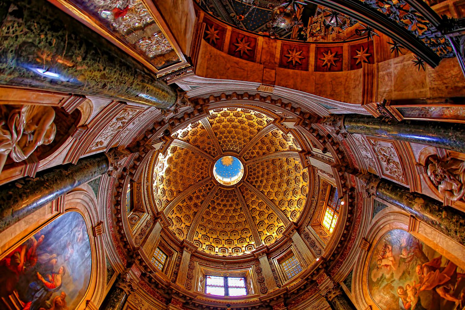 Marvelous Dome of Siena Cathedral Interior