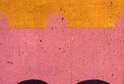 Abstract Pink and Yellow Wall Texture