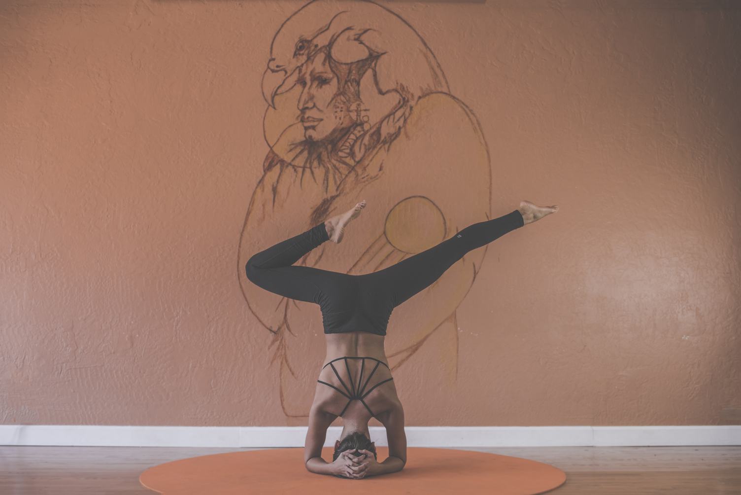 Beautiful Woman Doing Yoga