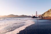 Golden Gate BridgeView from the Beach