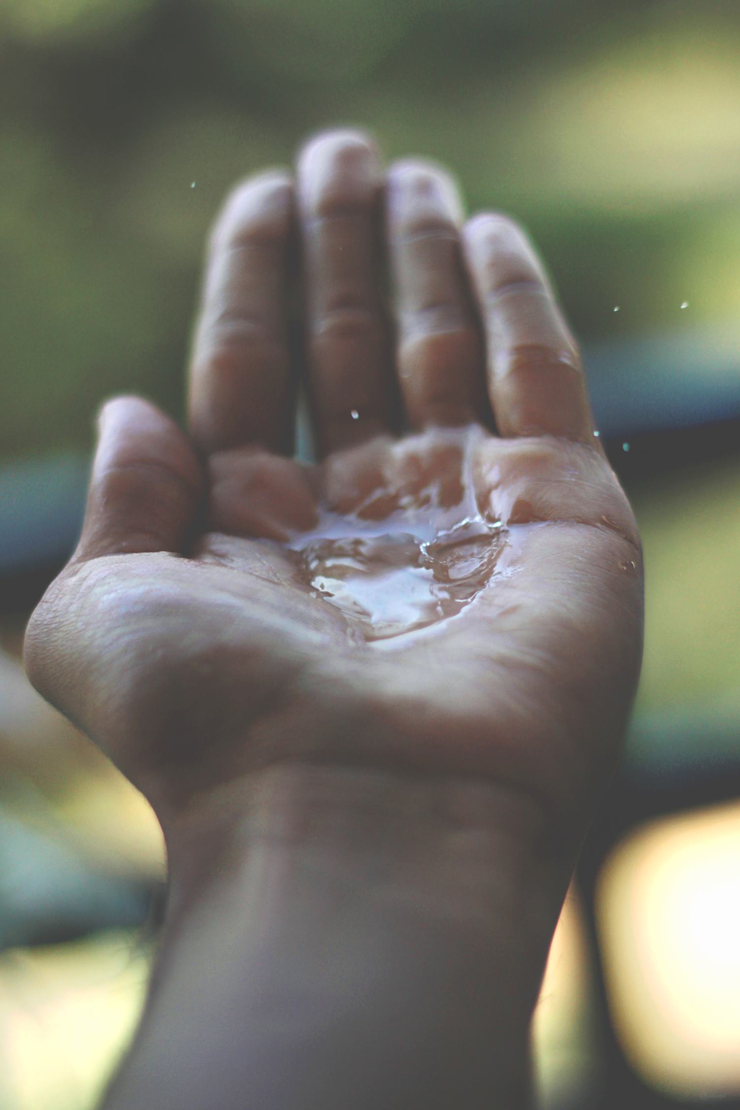Hand with Water