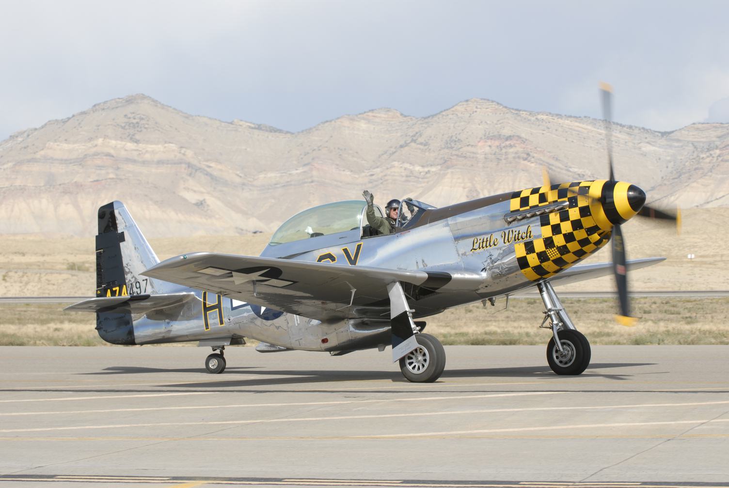 Mustang P-51 at Grand Junction Airshow