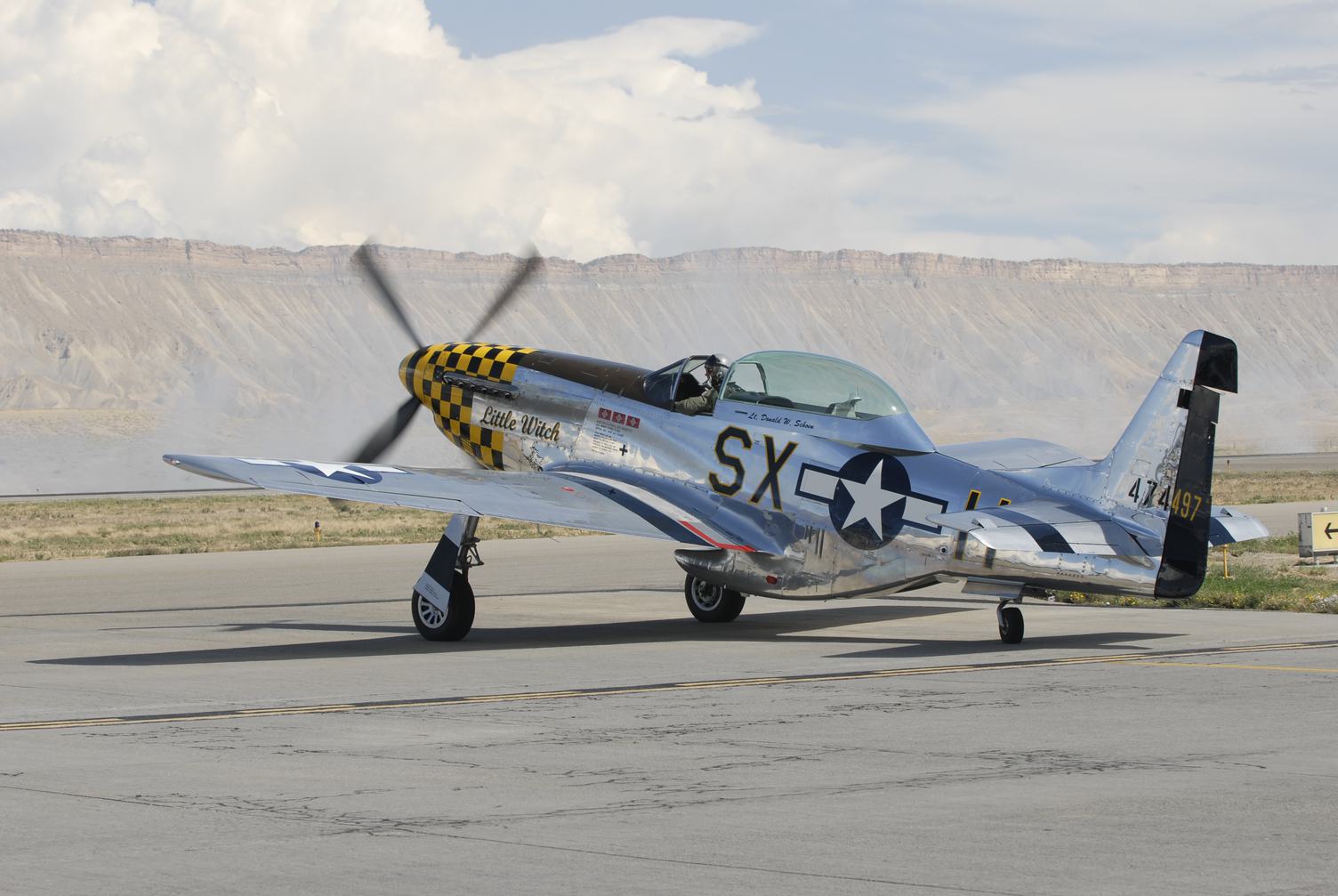Mustang P-51 Fighter Plane