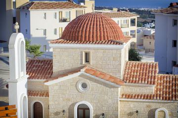 Church in the Town of Paphos in Cyprus Paphos
