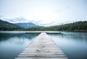 Lost Lake Dock in Whistler, British Columbia