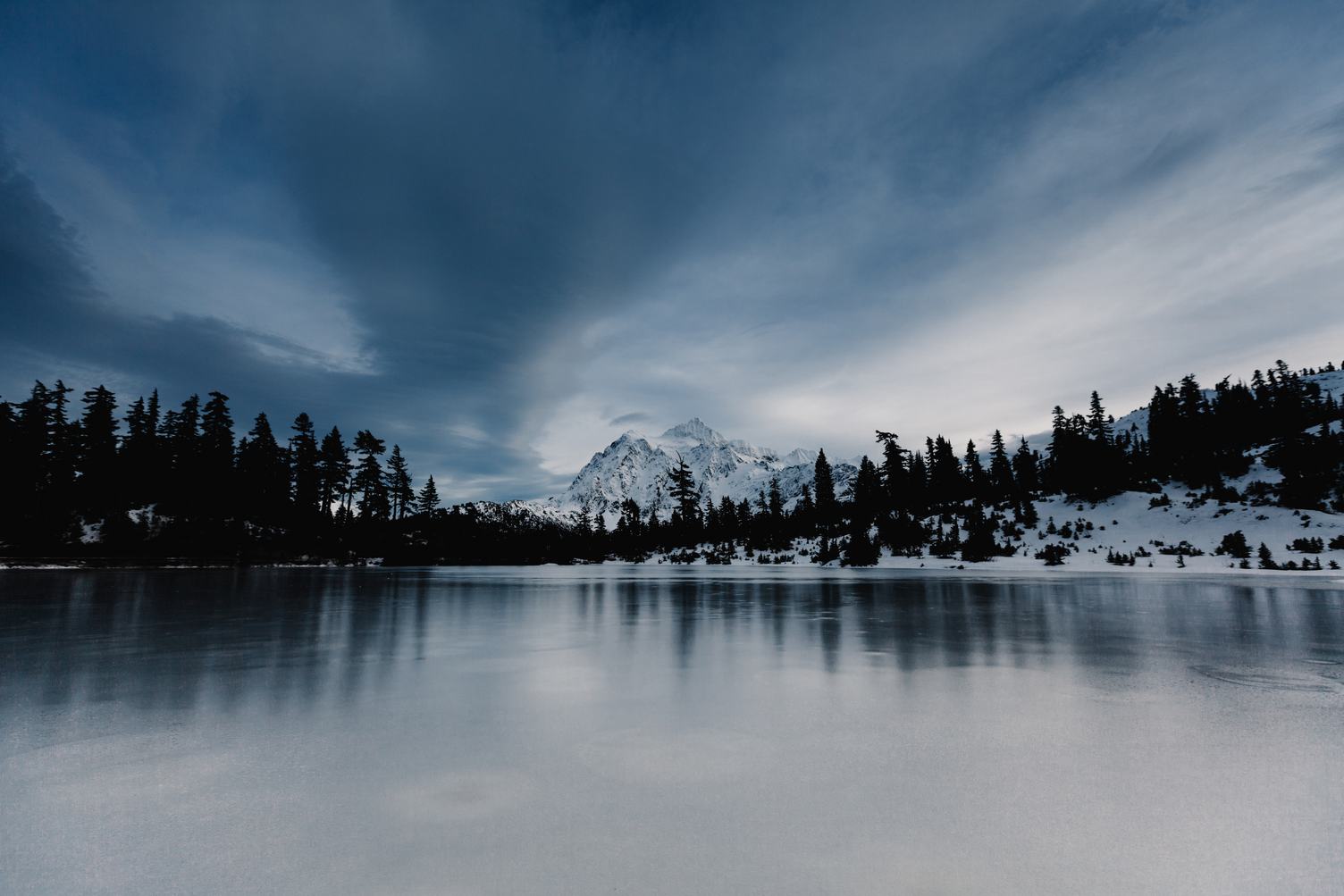 Artist Point Winter Landscape