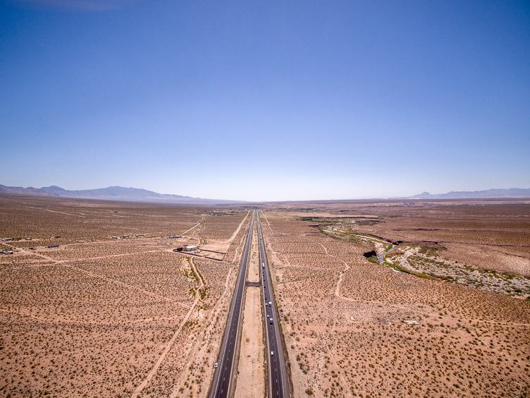 Desert Highway Arizona, USA