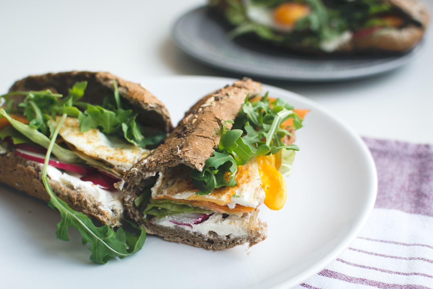 Healthy Homemade Wholegrain Baguette