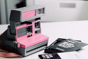 Cool Pink Polaroid Camera