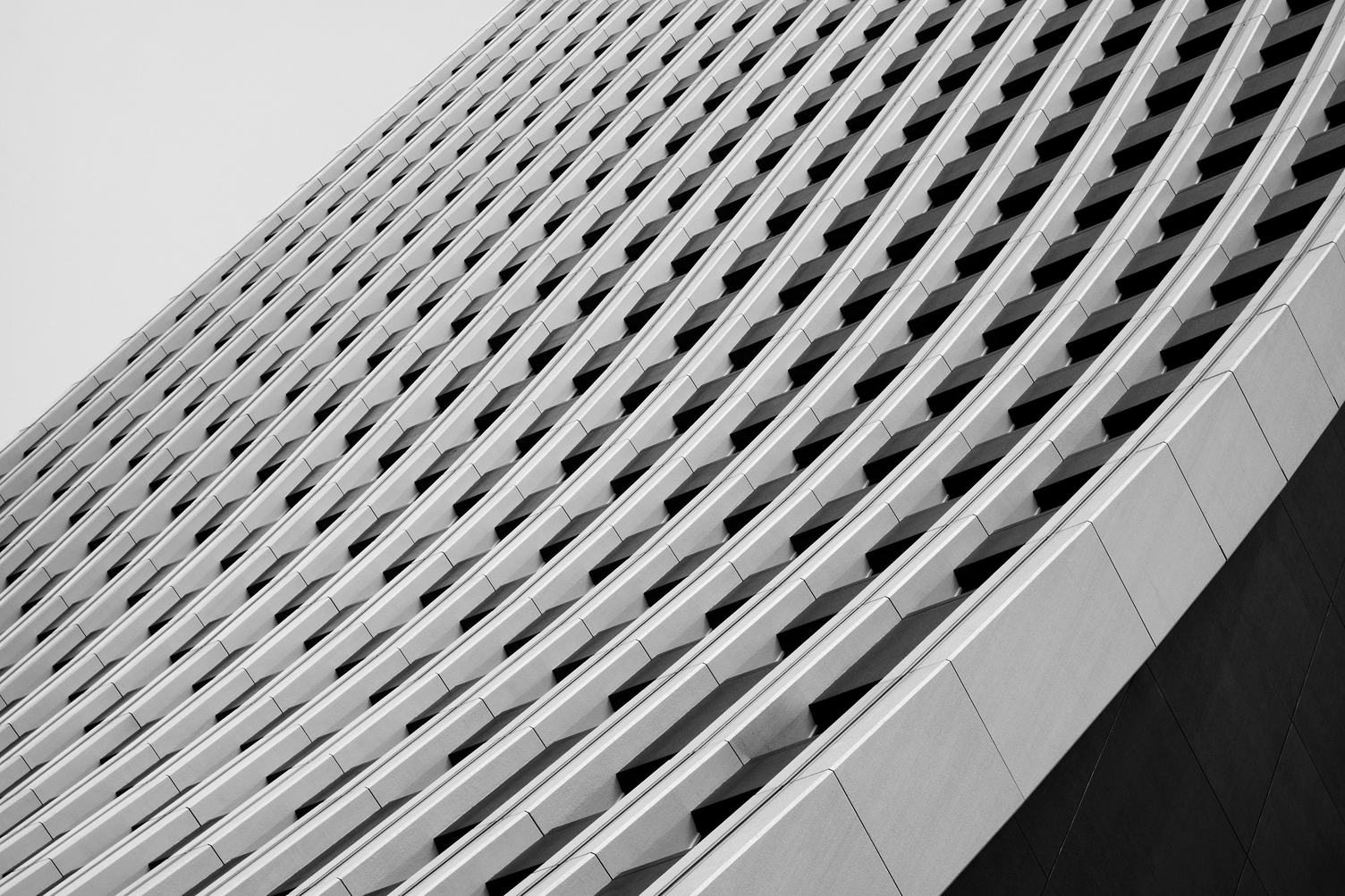 Abstract Architectural Detail Facade