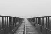 Black and White Endless Bridge
