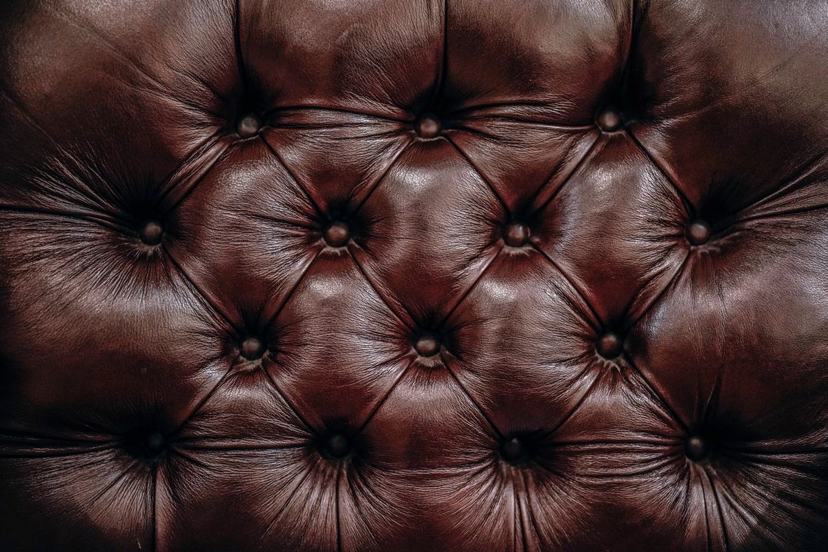 Free Photo Genuine Leather Upholstery