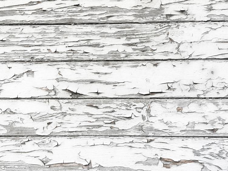 White Wooden Painted Planks