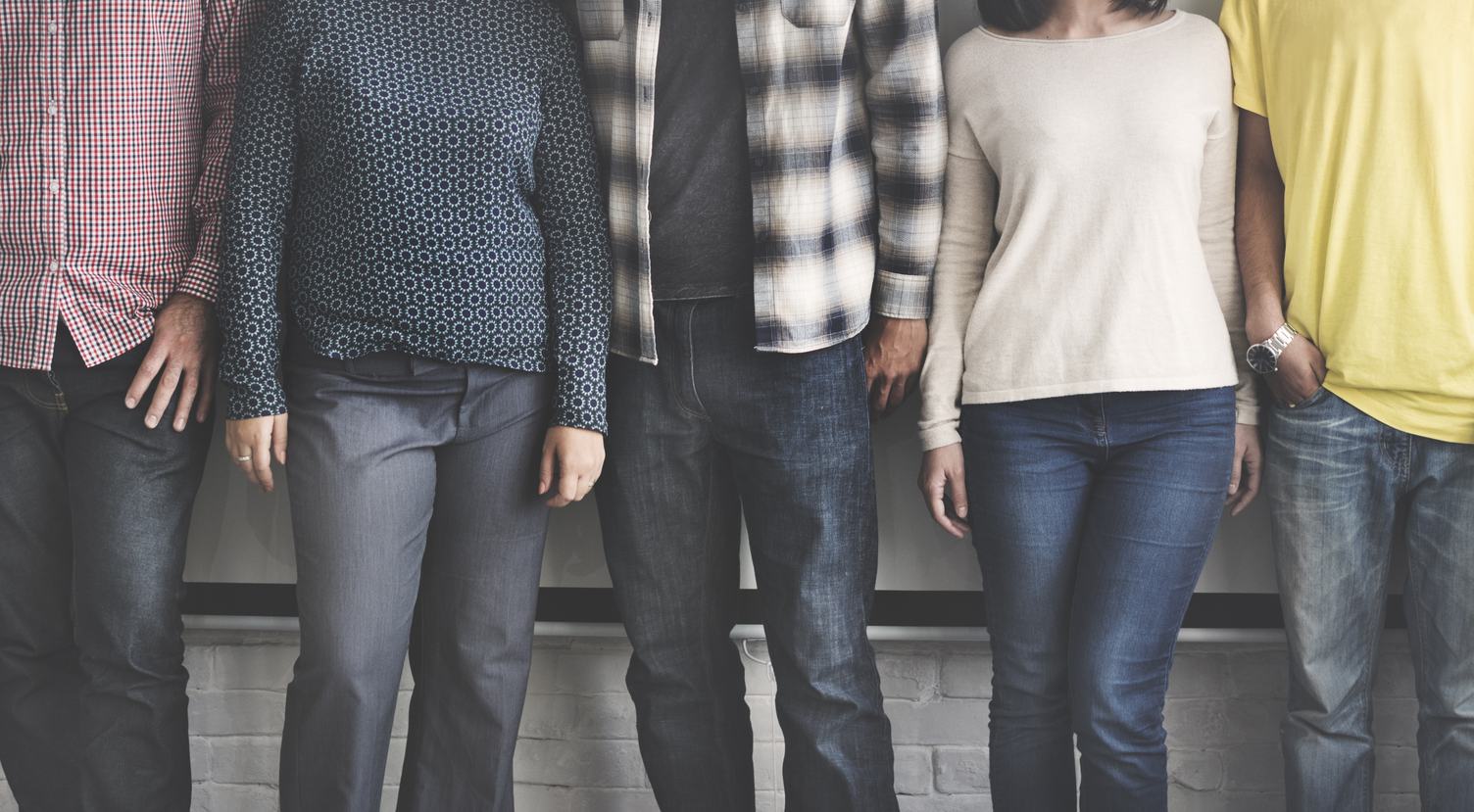 Business Group of People Standing