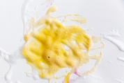 Abstract Yellow Foam