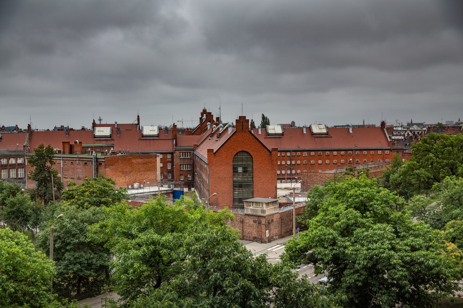 Old Prison Building in the City of Wroclaw