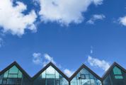 Glass Buildings against Blue Sky
