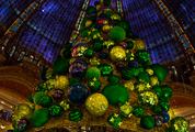 Christmas Tree Illuminations Galeries Lafayette