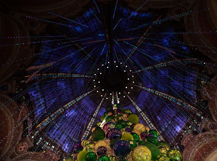 The Magic of Christmas in Galeries Lafayette