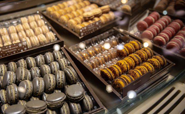 French Macaroons Selection of Flavors