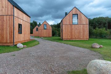 Small Wooden Houses in the Scandinavian Style