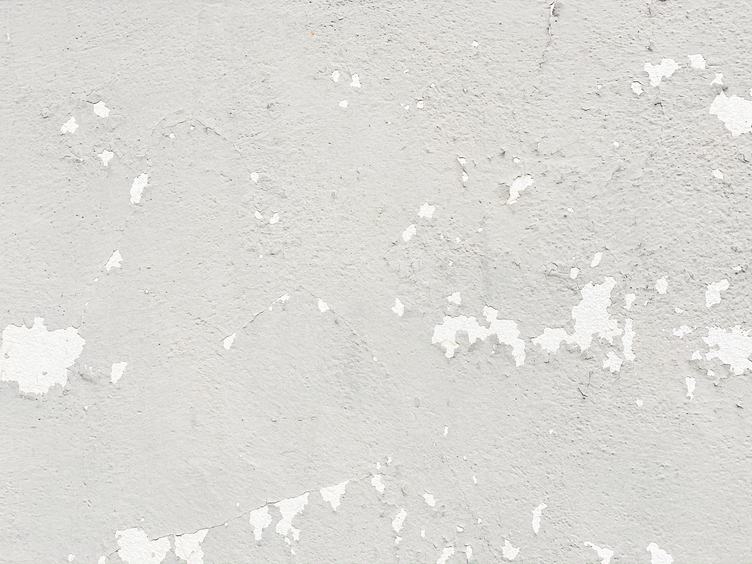 Grunge White Wall with Flaking Paint